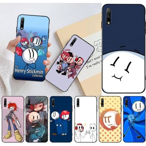The henry stickmin collection Phone Case For Huawei Nova 6se 7 7pro 7se honor 7A 8A 7C Prime2019