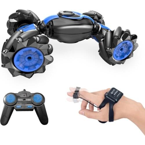 2019 NEW Rc Car 4WD Double Side Driving Stunt Car 360 Degree Rotation Gesture induction Twisting Car Buggy Climbing RC Drift Car