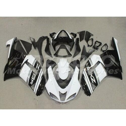 New ABS Motorcycle Fairing kit Fit For Kawasaki Ninja ZX6R 636 ZX-6R 2007 2008 07 08 Bodywork Set Black White
