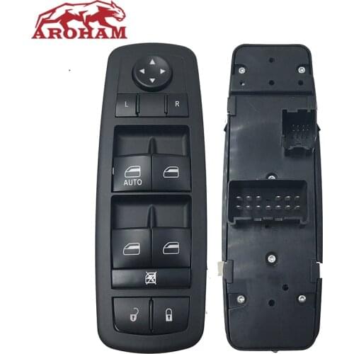 New Driver Side Master Power Window Control Switch 4602632AH 4602632AG 4602632AF For 08-12 Jeep Liberty/Dodge Nitro Journey