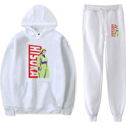 Hunter X Hunter Hisoka Casual Tracksuit Men/Women Sports 2 Pieces Set Sweatshirts Pullover Hoodies Suit Sweatpants Outfits