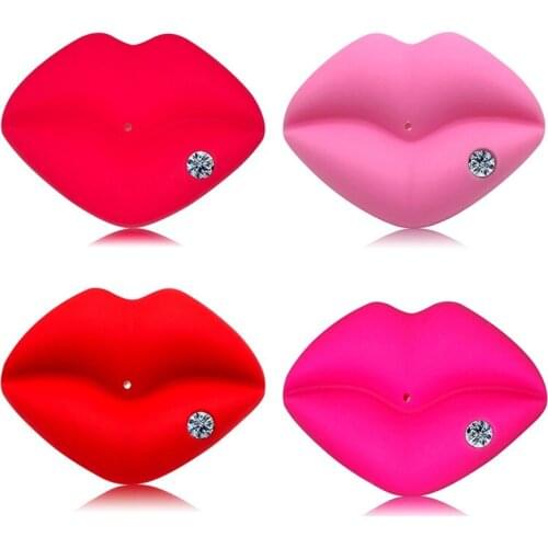 Baby Pacifier Rhinestone Red Kiss Lips Dummy Pacifiers Funny Silicone Baby Nipples Teether Soothers Pacifier Baby Dental Care