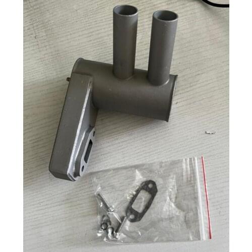 Pitts Muffler for DA50/DLE55/GP50R CRRCpro DLE50,55,DA50 RC Gas Engine