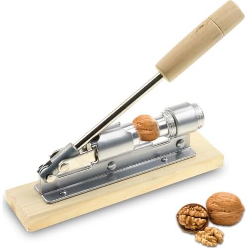 Manual Stainless Steel Nut Cracker Mechanical Sheller Walnut Nutcracker Fast Opener Kitchen Tools Fruits And Vegetables