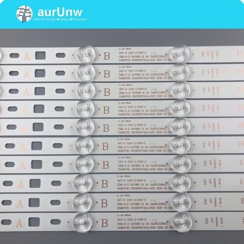 10 PCS/set LED backlight strip 40inch TV KDL-40RM10B KDL-40R480B SAM SUNG 2013SONY40A 2013SONY40B 3228