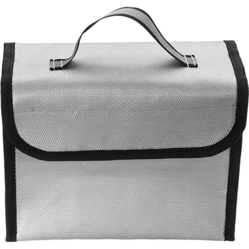 215X115X155mm Portable LIPO Battery Fireproof Explosion-Proof Safety Bag for RC Airplane Helicopter FPV Racing Drones Battery