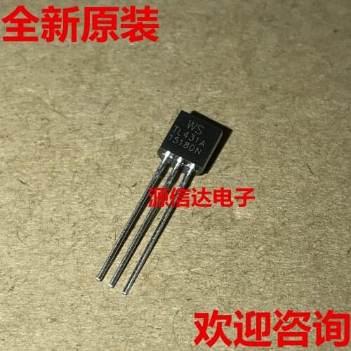 5PCS New original TL431A TL431 TO-92 voltage regulator transistor imported in stock 100 =5.6 yuan