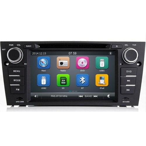 7"Car Multimedia Player GPS 2 Din for BM W 3 Serie E90/E91/E92/ e93 Canbus dvd DSP Bluetooth Radio