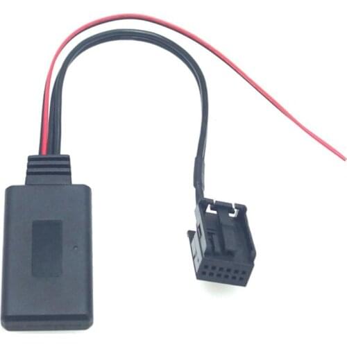 6000CD Bluetooth Audio AUX Input Adapter Smartphone Calling Handsfree Microphone Cable for Fo rd focus