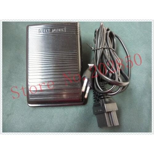 Household Sewing Machine Speed Adjustor/Foot Pedal,200V-240V,0.5A,Euro Plug Connector Size 31.44X13.89mm,For Brother