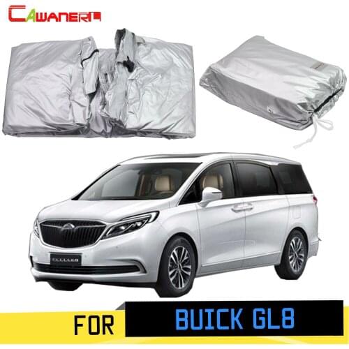 Cawanerl For Buick GL8 2000-2019 Car Cover Anti-UV Sun Shade Rain Snow Scratch Protection Outdoor MPV Cover Windproof