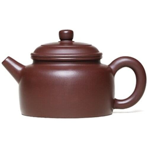 Dezhong Yixing Purple Clay Teapot Master Handmade Raw Ore Purple Zhuni Kung Fu Teapot Chinese Tea Set Household Teapot