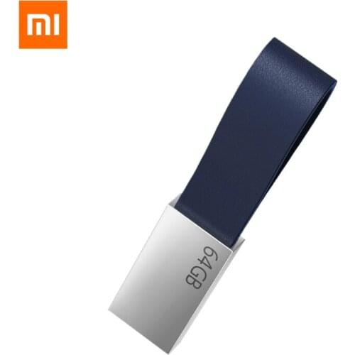 Original Xiaomi Mi USB3.0 Flash Drive High Speed Drive 64GB External Storage Mental Body Lanyard Design Office Computer U Disk