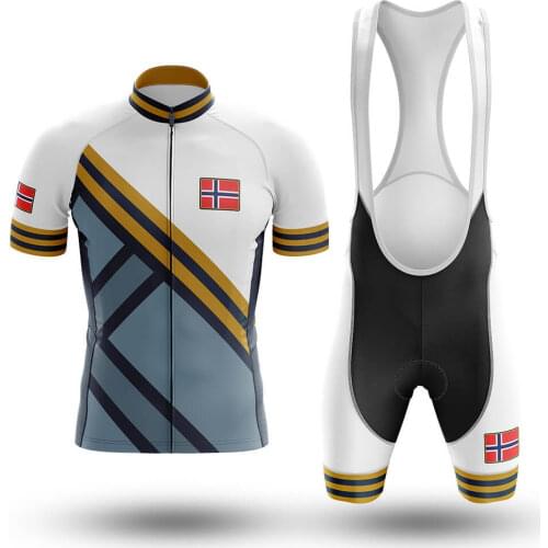 Norway Pro Cycling Set MTB Bicycle Wear Maillot Ropa Ciclismo10 Colors Bike Uniform Cycling Jersey Set Cycling Clothing