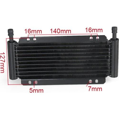 11-Row Engine Transmission Oil Cooler Kit | Transmission/Gearbox Oil Cooler