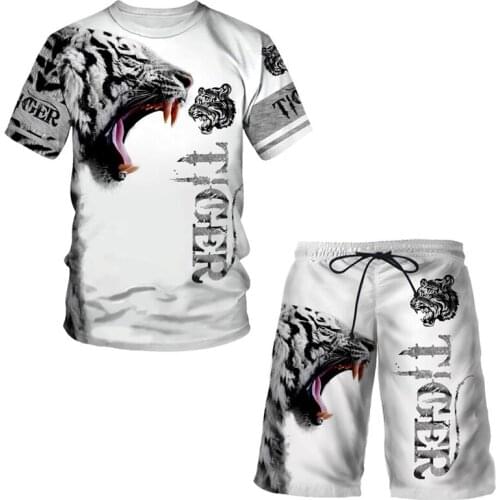 2021 Summer Clothing Sets Sonic 3d Print anima wolf Top+shorts 2pcs Sets Sports Suit Casual Men/women Clothes Streetwear