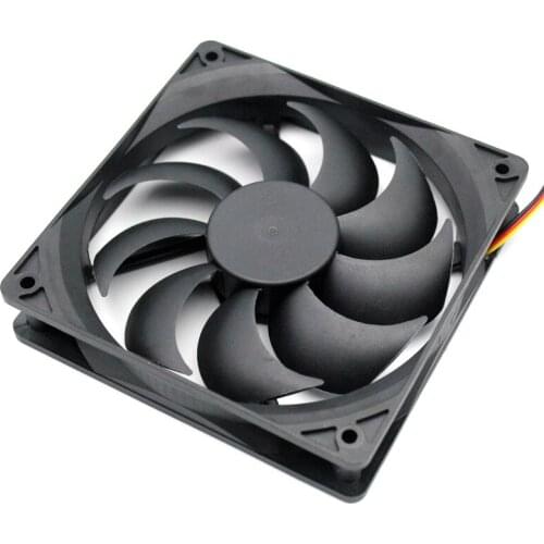 Strong Ultra Quiet 12025 Fan 120x120x25mm 12cm 120mm Computer Case Fan DC 12V Cooling Fan for Computer case 2200RPM