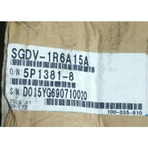 NEW&ORIGINAL AC SERVO DRIVER SGDV-1R6A15A