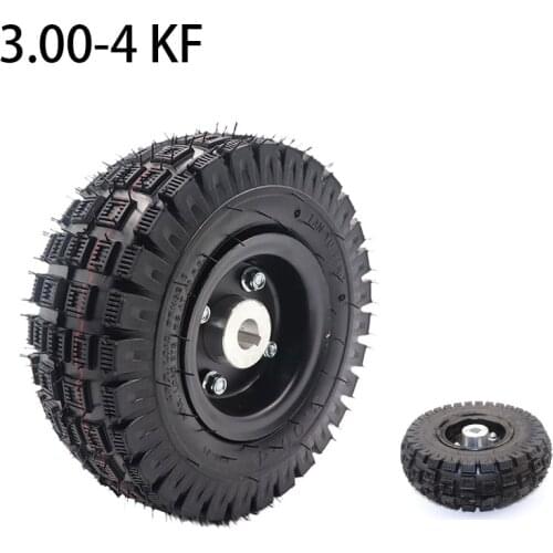 3.00-4 wheel Front /rear Wheel with QIND tyre Alloy Rim hub and inner tube wheels Electric Scooter Gas scooter bike motorcycle