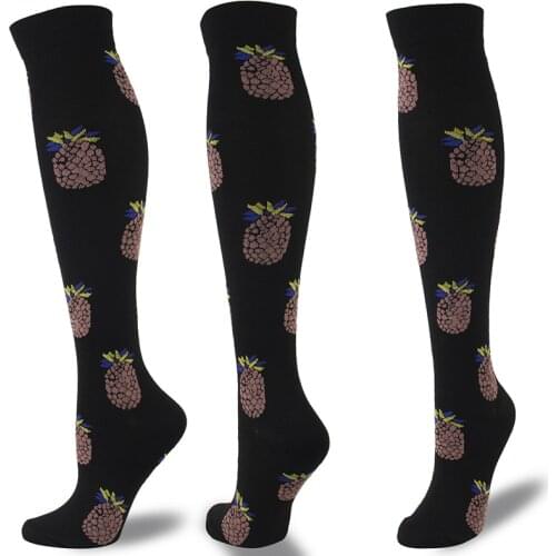 New Sports Compression Stockings Pressure Varicose Vein Stockings Leg Support Stretch Pressure Boost Blood Circulation Knee High