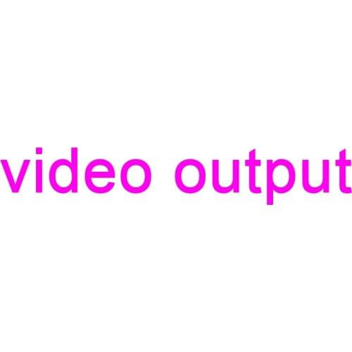 Video output