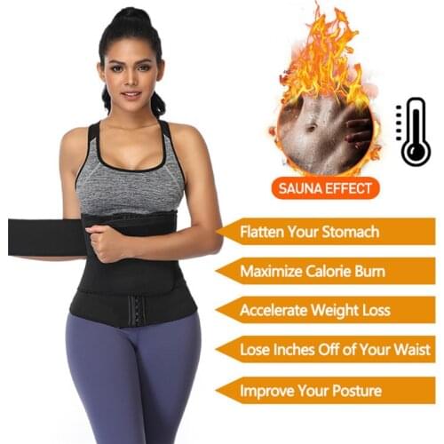 Women Tummy Body Shaper Workout Waist Trainer Shapewear Training Girdles Belt Sports Sweat Belly Slimming Sheath Weight Loss 6XL