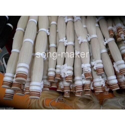 10kg Horse Tail horse Tail Bow Hair white mongol Horse 75-85cm