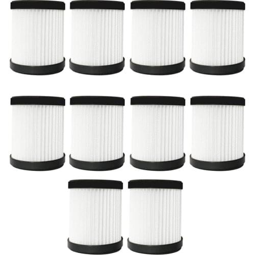10 PCS Filter For MOOSOO XL-618A Wireless Handheld Vacuum Cleaner Filter HEPA