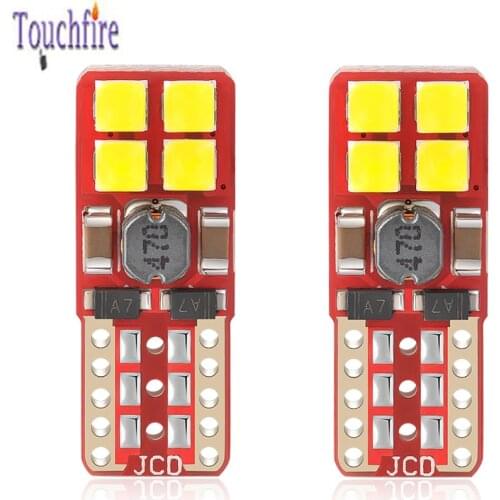 100PCS T10 W5W 194 168 Canbus Car Bulb 3030 8SMD License Plate Reading Clearance Parking Map Door Light Wholesale white Ice Blue