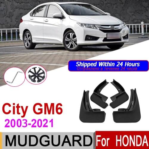 Mudflap For Honda City GM6 2019 2018 2017 2016 2015 Fender Front Rear Mud Flaps Guard Mudguard Splash Flap Car Accessories