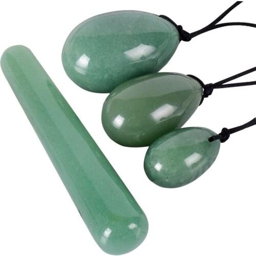 Four In One Set of Natural Crystal Jade Egg Women Recover Vagina Firmness After Birth Beauty Care Kegel Training Massage Club