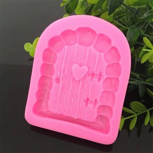 DIY Sugar craft Cake Vintage Petal Stone door Silicone Mold Fondant Mold Cake decorating Tools Gum paste Mold