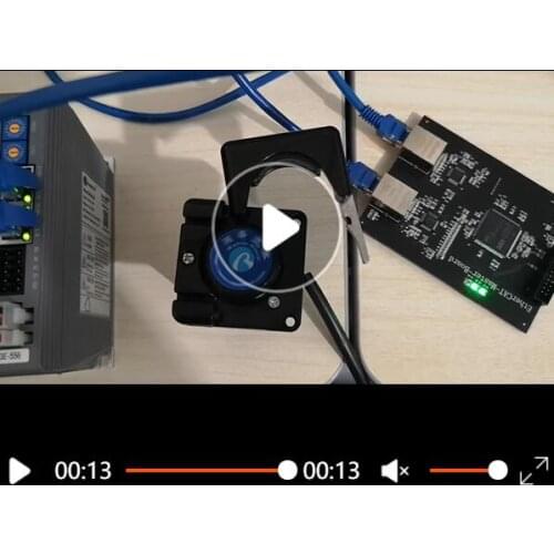 For Embedded STM32 servo motor control dual network redundancy on EtherCAT Master development board