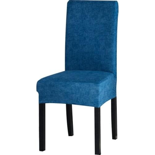 Stretch Elastic Chair Cover With Back Set Restaurant Home Stool Cover For Dining Room Dinner Table Chairs Cushion Dust Cover