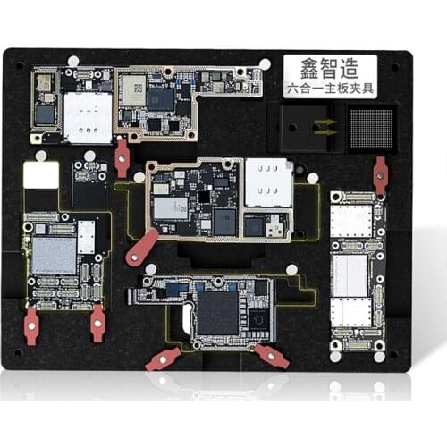 6IN1 Fixture Motherboard Clamp Holder UNIVERSAL CPU For iPhone X XS XSMAX 11 11PRO MAX Logic Board IC Chip BGA Repair Tool
