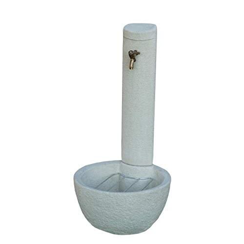 Bonfante fountains New York DIAM. CM53X107H gray with faucet 540 RU2009 grid drain 540 RU751 540ZJGRIGLIAG