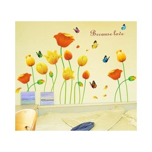 Setting adhesive can poster Romantic Sitting Room Bedroom Adornment Children Sofa Tv Setting Adhesive Can Remove Cartoon