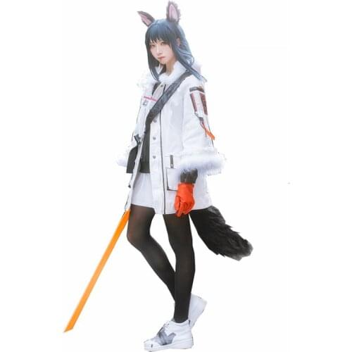 Game Arknights Vanguard Texas Cosplay Costume Uniform Battle Suit Full Set Halloween Costumes for Women Cosplay Prop Accessories