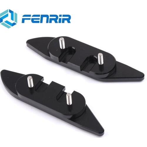 FENRIR Motorcycle CNC Aluminum Alloy Rear Mirror Hole Cap Cover For Yamaha TMAX 530 TMAX530 2012-2016
