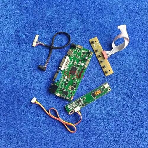 M.NT68676 drive controller board 1CCFL For LTN141BT06/LTN141WD/QD14TL03 HDMI-compatible VGA DVI Monitor Kit 1440*900 30 Pin LVDS