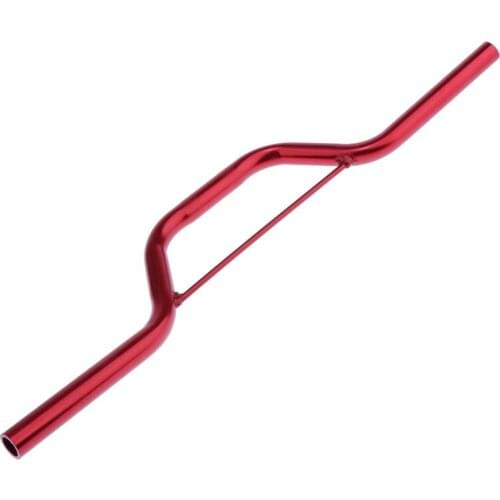 Motorcycle CNC Fat Bar 1/8inch 29mm Handlebars /Handle Bar For Dirt Bike 50-150 cc, Universal Aluminium Handlebars, Red