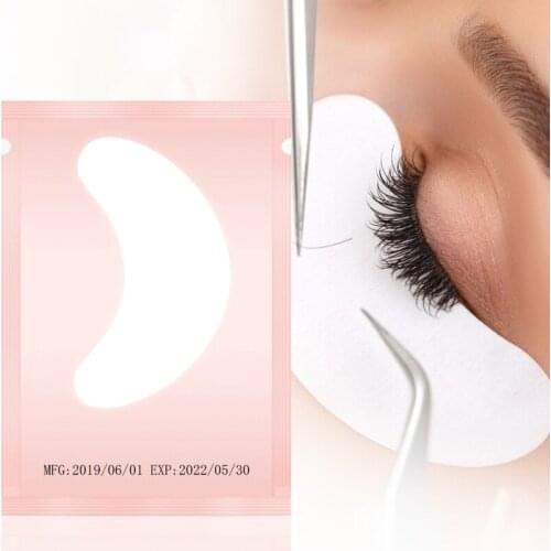 10pairs Eyelash Extension Paper Patches,New Paper Patch Eyelash Under Eye Pads Lash Eye Tips Sticker Wraps Make Up Tools
