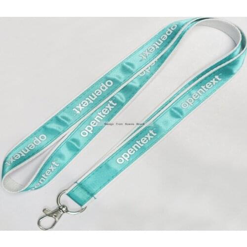Wholesale 1000pcs/lot Top Quality Custom Logo Neck Strap for keys ID Card Mobile Phone Straps satin lanyards