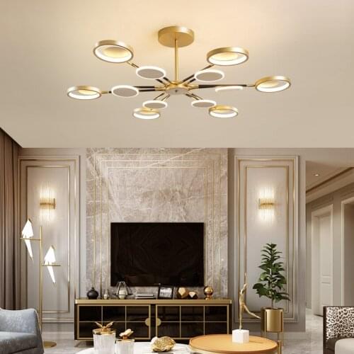 Lighting For Villa Bedroom Dining Room Kitchen Restaurant Apartment LED Ceiling Lights Indoor Decorative Lighting Lamps Fixtures