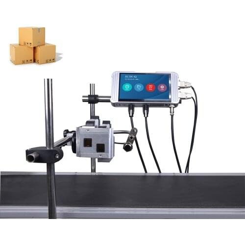 Variable Numbers Printing Machine Automatic Label Bottle Cardboard Inkjet Online Coding Printer