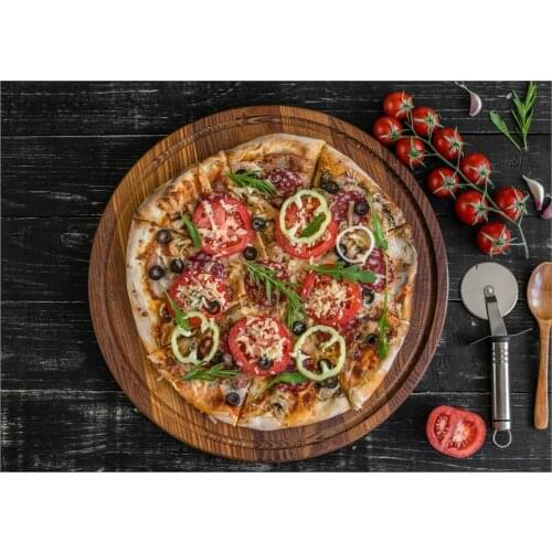 Pizza Restaurant Cafe Art print Silk poster Home Wall Decor