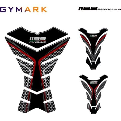 3D Motorcycle Sticker Gas Fuel Oil Tank Pad Protector Decal Case Cover For Ducati 1199 panille R S Tankpad