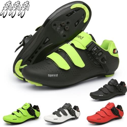 Professional Sports Bicycle Shoes Mens Self-Locking Road Cycling Shoes MTB Self-Propelled Sapatilha Ciclismo WomensSportsShoes