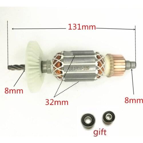 AC220-240V Rotor Motor Armature C208803G for HITACHI 360596E D10VC2