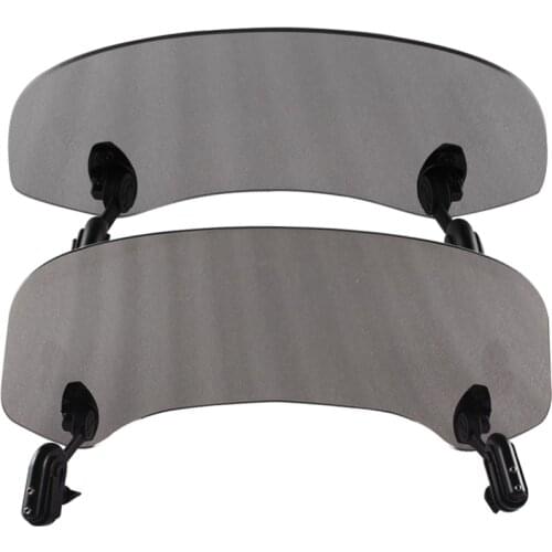 Universal Motorcycle Windshield Extension Spoiler Air Wind Deflector Moto Riser Windscreen For BMW Honda Scooter Accesssory